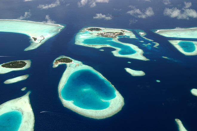 Ko se bo gladina dvignila za dva metra, bodo nizki otoki izginili. FOTO: Martinkovalenkov/Getty Images