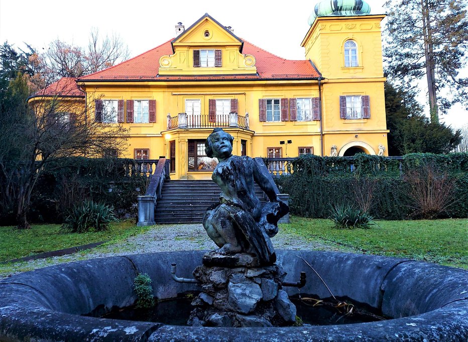 Fotografija: Dvorec je dragocena dediščina, potrebna prenove. FOTOGRAFIJI: Jože Miklavc