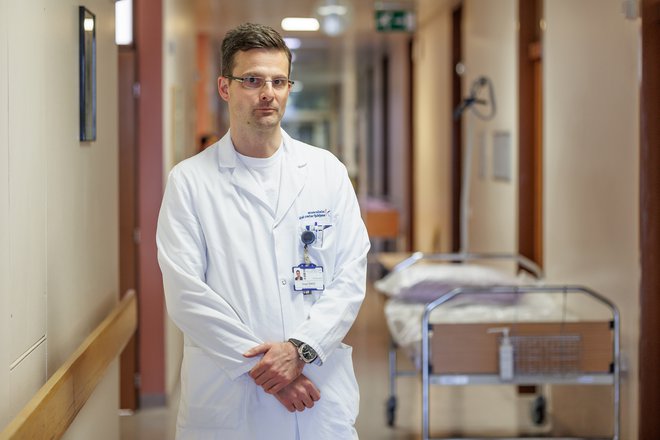 doc. dr. Gregor Norčič, kirurg, vršilc dolžnosti strokovnega direktorja UKC FOTO: Črt Piksi