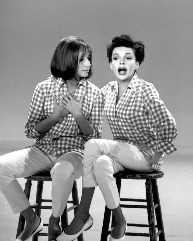 Leta 1963 je z Judy nastopila na njeni oddaji The Judy Garland Show.  FOTO: Profimedia