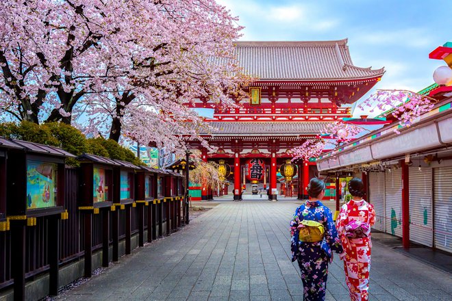 Japonska je ena od dežel, ki bi jo izbrala, če ne bi živela v Sloveniji. FOTO: Shutterstock