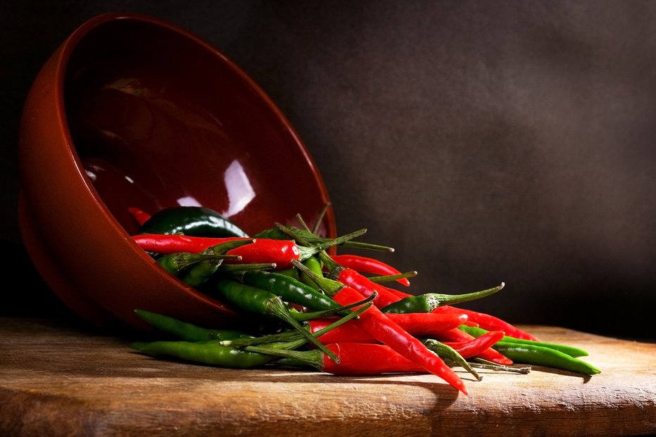 Fotografija: Pekoča paprika ima svojo lestvico. FOTO: Arhiv Slovenske novice/ Shutterstock 