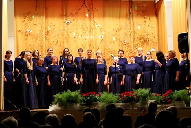 Z nastopom so navdušile tudi članice ženskega pevskega zbora Dupljanke.