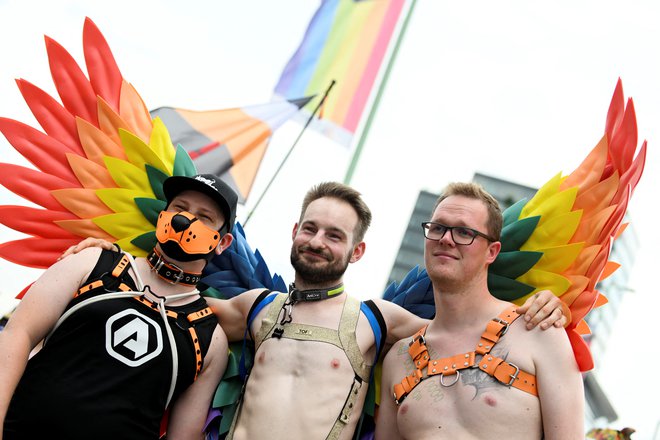 Od začetka ruske ofenzive na Ukrajino, je Rusija okrepila pritisk na skupnost LGBTQ+. FOTO: Jana Rodenbusch Reuters
