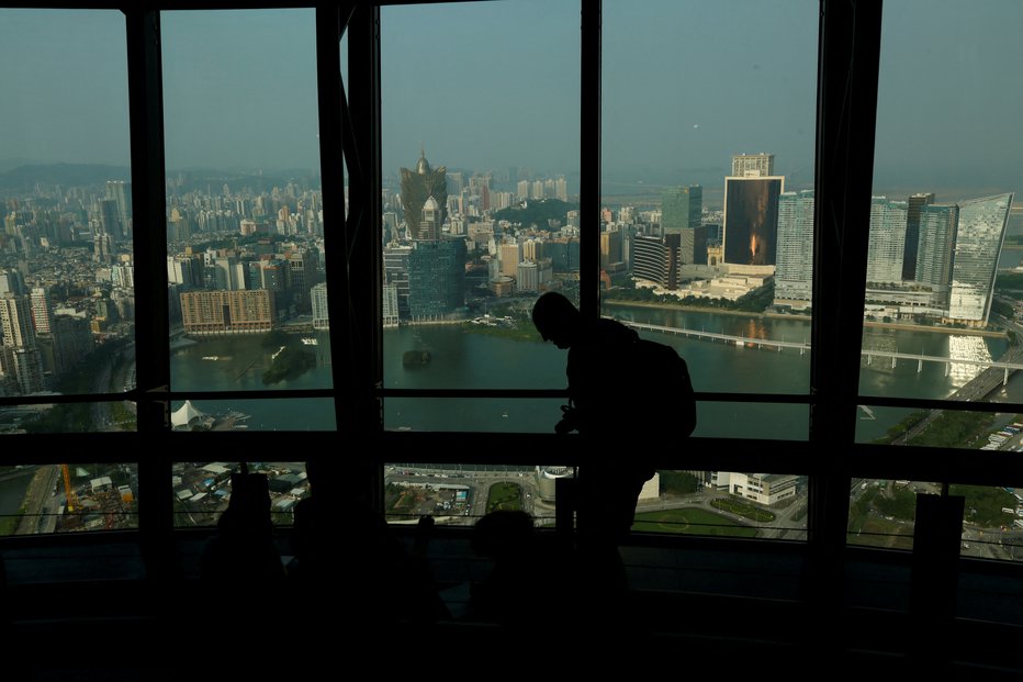 Fotografija: Razgled s stolpa je čudovit. FOTO: Bobby Yip/Reuters