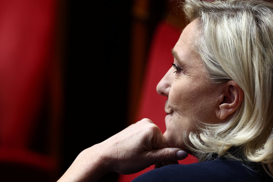 Fotografija: Marine Le Pen. FOTO: Stephanie Lecocq, Reuters