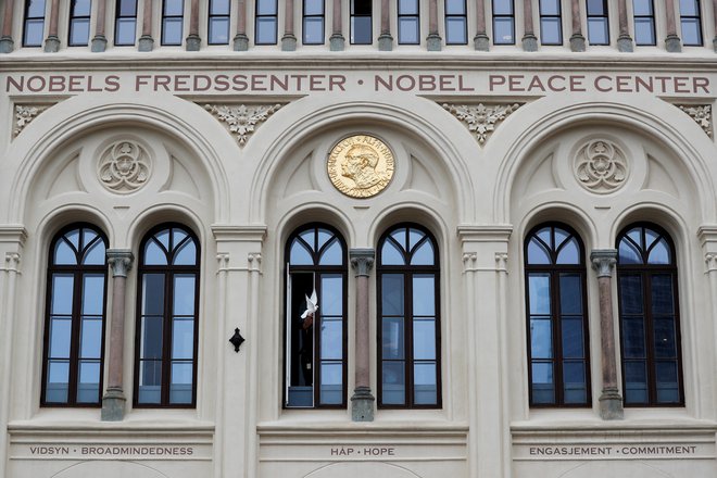 Nobelov center v Oslu. FOTO: Ntb Via Reuters