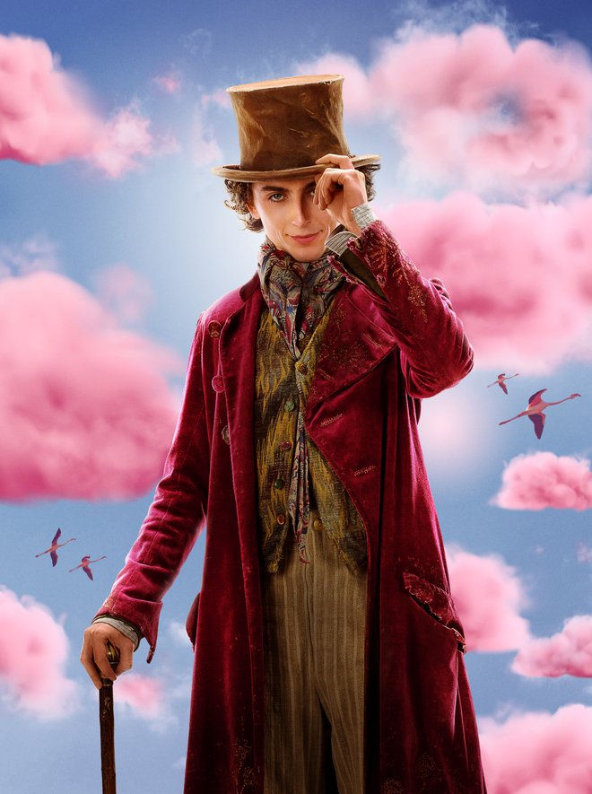 Fantazijskega junaka Willyja Wonka trenutno lahko gledamo v novem filmu po znani predlogi. Foto: Promocijski material