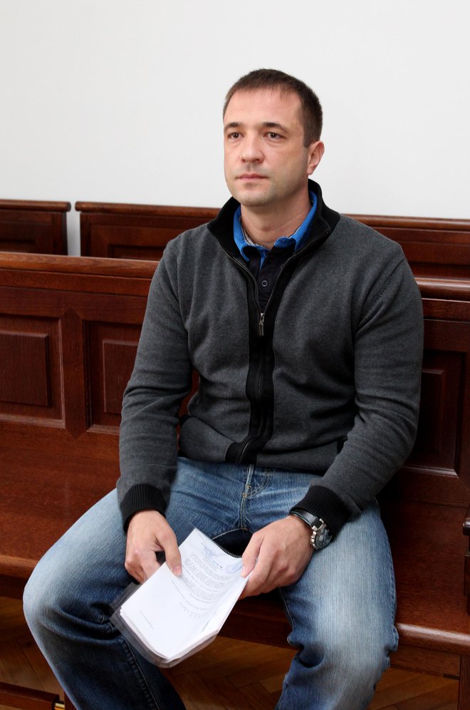 Edin Žunić je bil leta 2018 oproščen obtožbe, da je februarja 2013 poskušal ubiti Dauta Nezovića. FOTO: Dejan Javornik