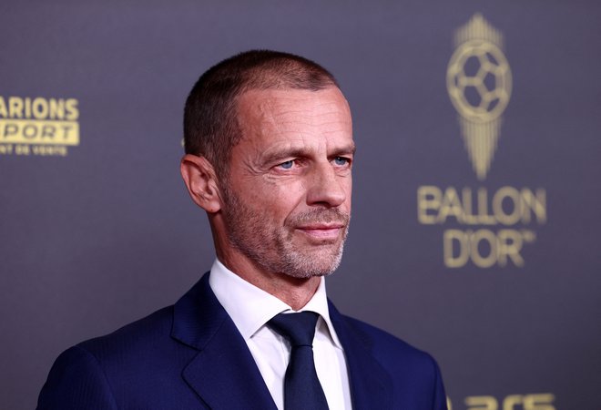 Prvi mož UEFA ostaja Slovenec Aleksander Čeferin. FOTO: Stephanie Lecocq Reuters