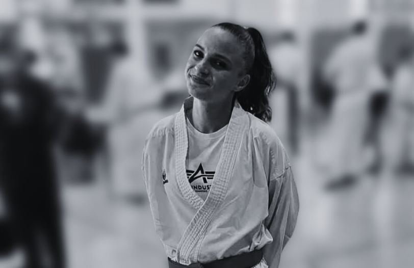 Fotografija: Pokojna Nika Brkić. FOTO: Fb Karate Zveza Hrvaške