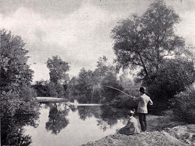 Fotograf je ribiča ustvaril v letih 1904/1905. Foto: Srečko Magolič