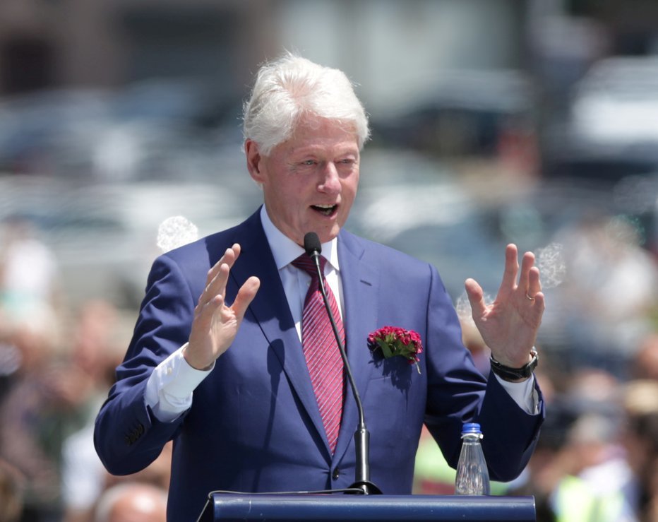 Fotografija: Bill Clinton FOTO: Florion Goga/reuters