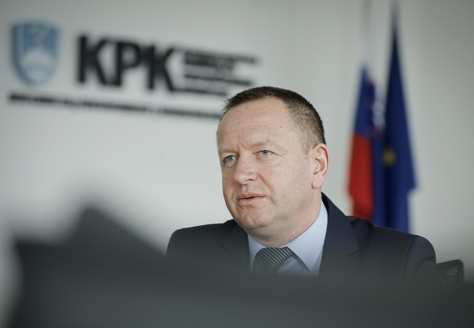 Fotografija: Robert Šumi, predsednik KPK. FOTO: Jože Suhadolnik, Delo