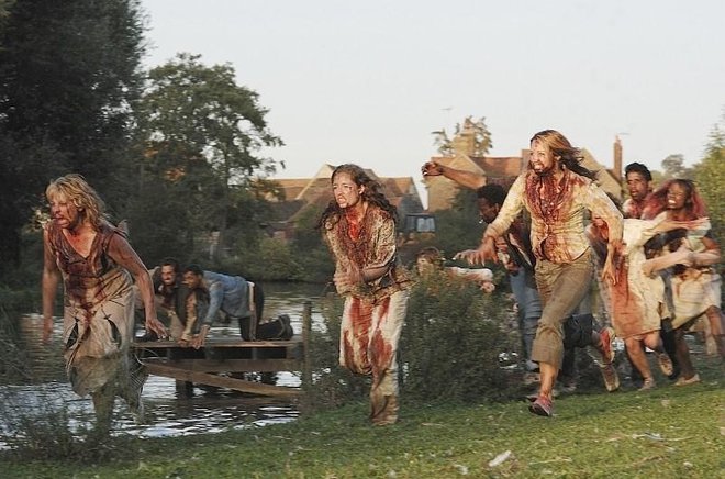 Zombije je Doyle populariziral kot nečloveško hitre krvoločne pošasti v človeški podobi.  FOTO: Press Release