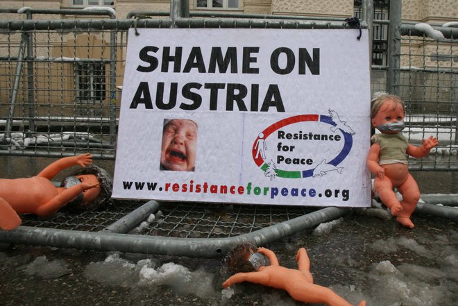 Fritzlovi zločini so sprožili val protestov v Avstriji. Foto: Marko Feist