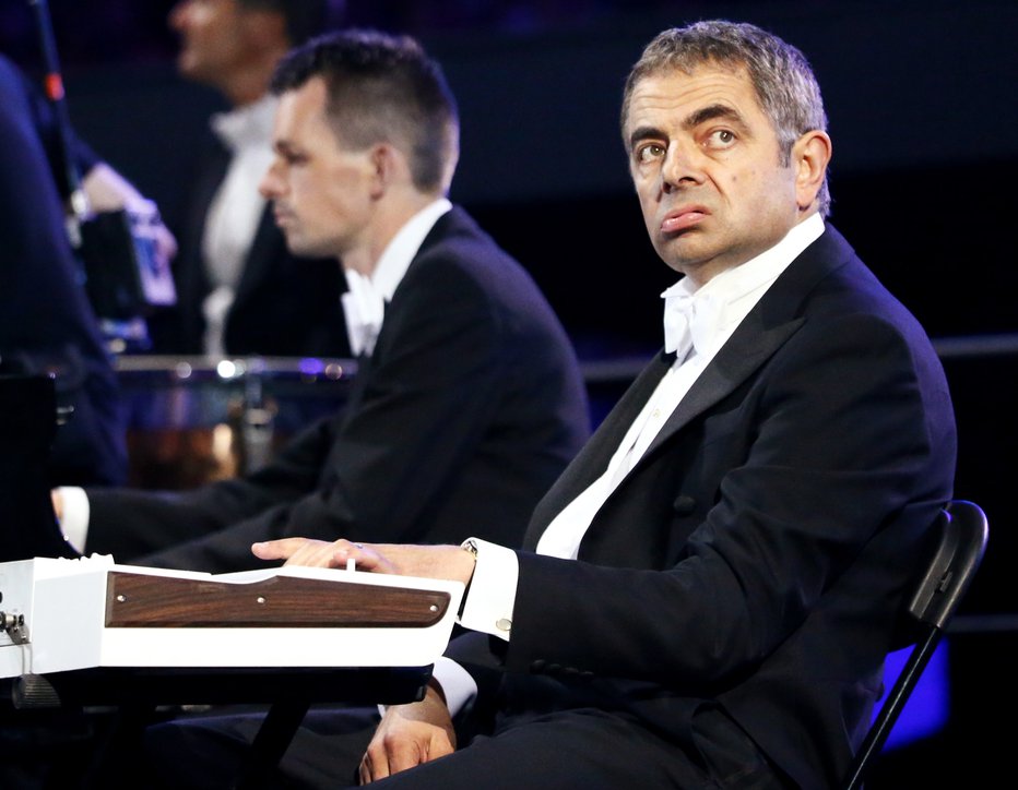 Fotografija: Rowan Atkinson: gospod Fižolček ni njegov edini, a je nedvomno najbolj prepoznaven lik. FOTO: Š Kai Pfaffenbach/Reuters 