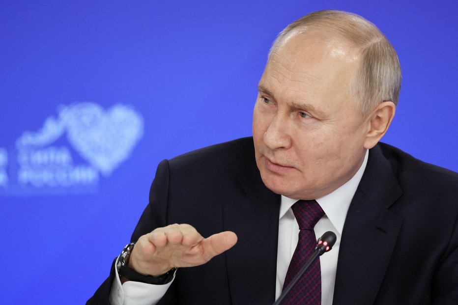 Fotografija: Vladimir Putin. FOTO: Sputnik Via Reuters