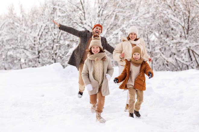 Rekreacija naj bo tudi v zimskem obdobju del vsakdanjika. FOTO: Evgenyatamanenko/Getty Images