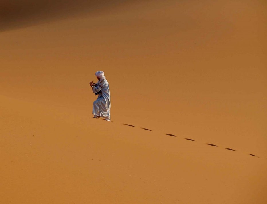 Fotografija: Sahara takrat ni bila neskončna zbirka suhih planot imenovanih hamad in peščenih morij po imenu chebi. Bila je neskončna savana polna življenja. FOTO: Janez Mihovec