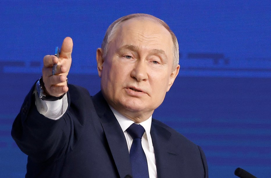 Fotografija: Vladimir Putin. FOTO: Maxim Shemetov Reuters