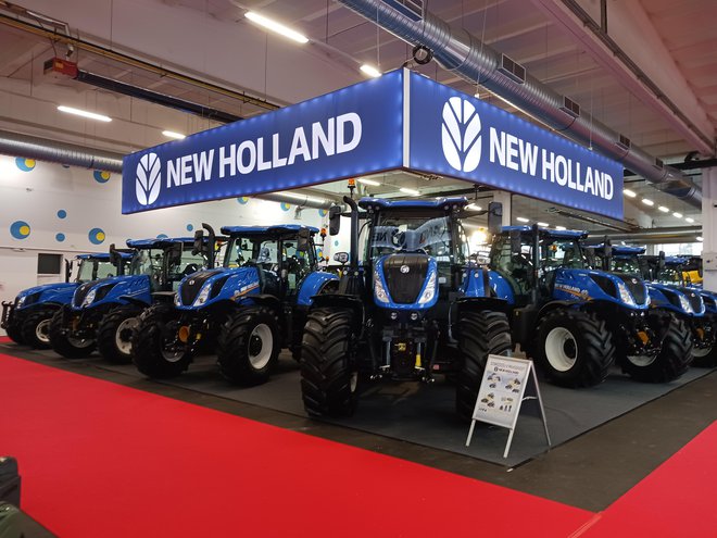 New Holland je že vrsto let najbolj prodajana znamka traktorjev v Sloveniji.