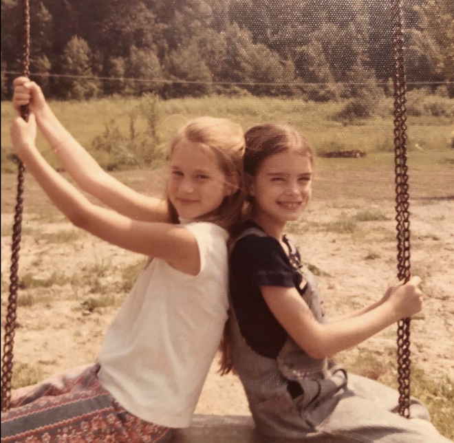 V otroštvu sta bili z Brooke Shields dobri prijateljici.