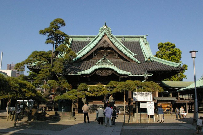 V tokijskem okrožju Kacušika sicer stoji budistični tempelj Šibamata Taišakuten, ki velja za enega najlepših templjev na Japonskem. FOTO: Los688, wikimedia Commons