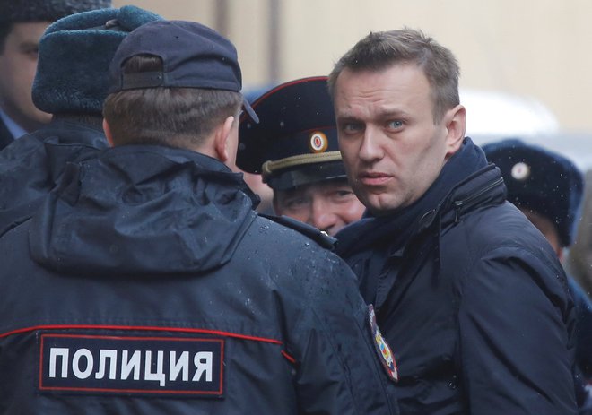 Navalni se je moral soočati s temperaturami do -40 stopinj. FOTO: Maxim Shemetov Reuters Pictures