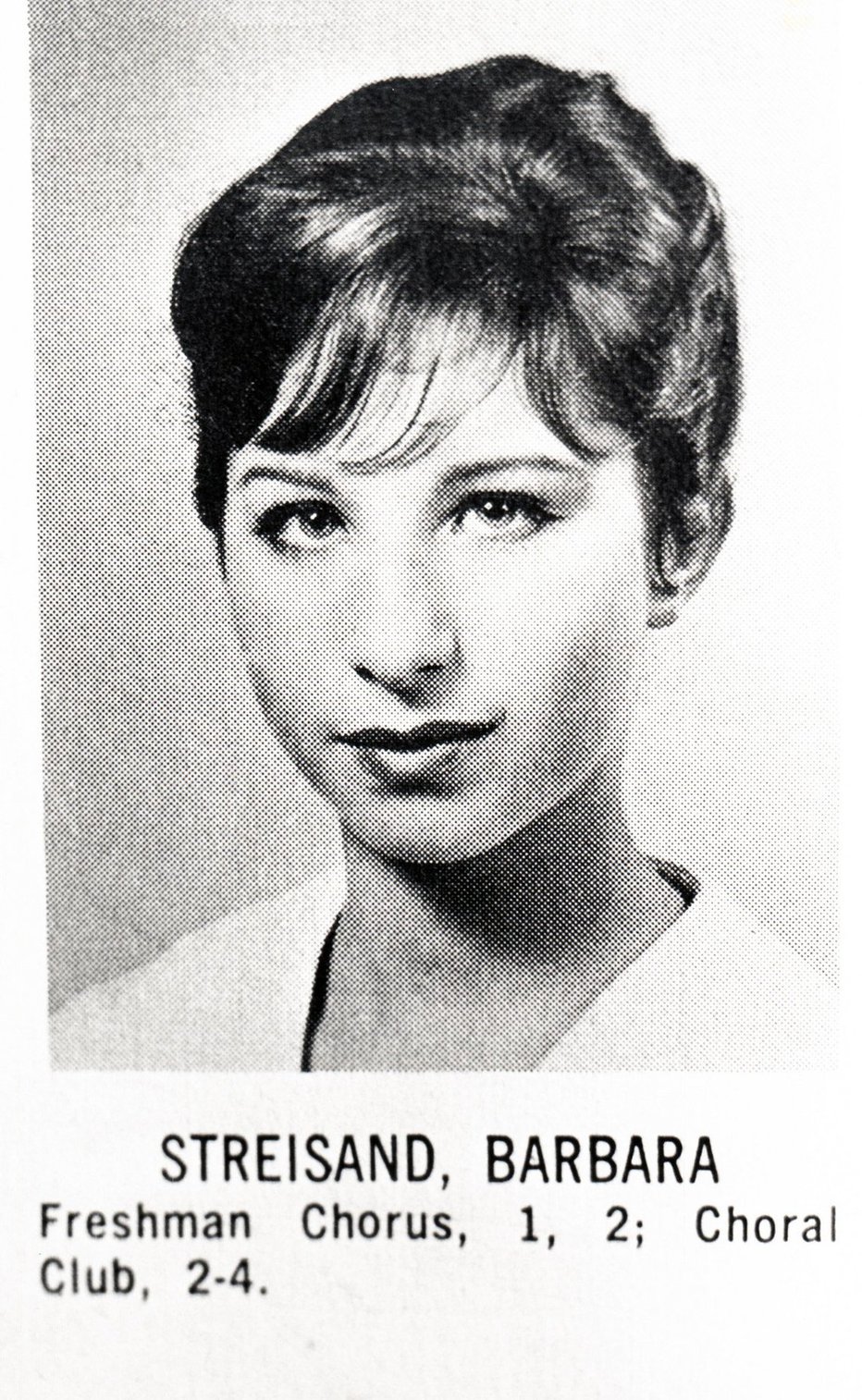 Fotografija: Resna

Že pri šestnajstih letih je bila Barbra Streisand odločena, da gre v svet zabave.