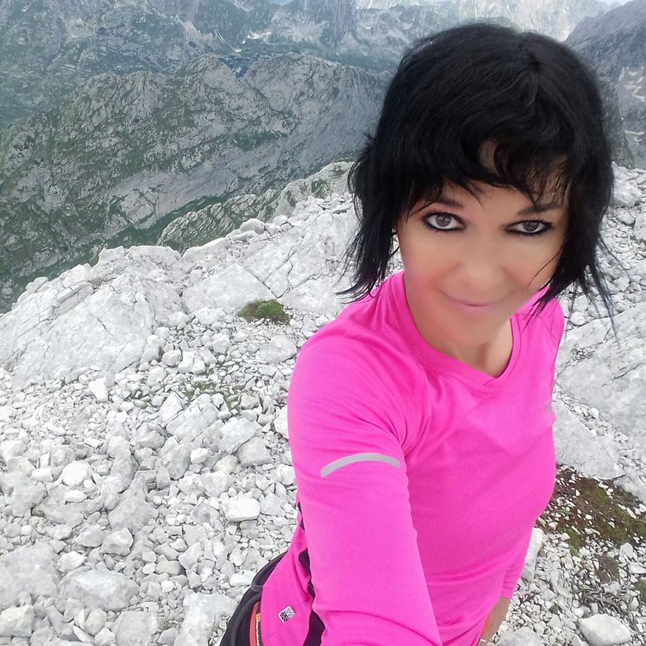 Fotografija: Polna Bajt je bila zaljubljena v gore. FOTO: FB