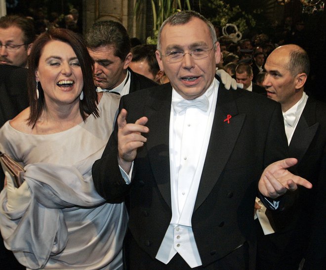 Tedanji avstrijski kancler Gusenbauer je leta 2007 povabil tudi Janšo (desno v ozadju). FOTO: Reuters