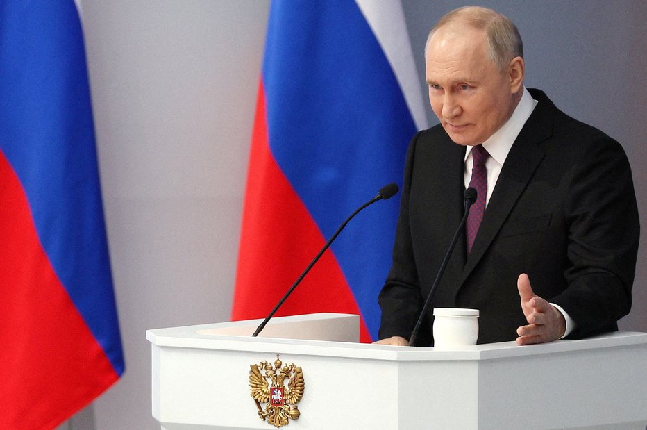 Fotografija: Vladimir Putin FOTO: Gavriil Grigorov Via Reuters