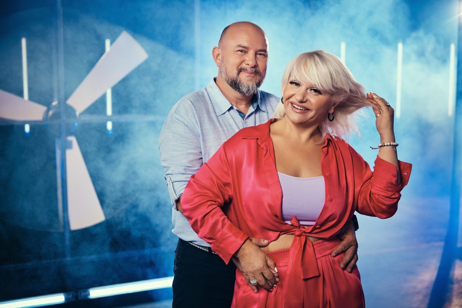 Fotografija: Melita Biserkova in Silvo Bezjak sta se Sloveniji predstavila v šovu Super par. FOTO: POP TV