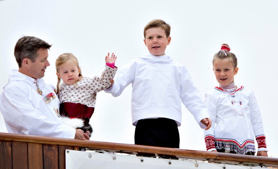 Fotografija: Danska kraljeva družina. FOTO: Ritzau Scanpix Via Reuters