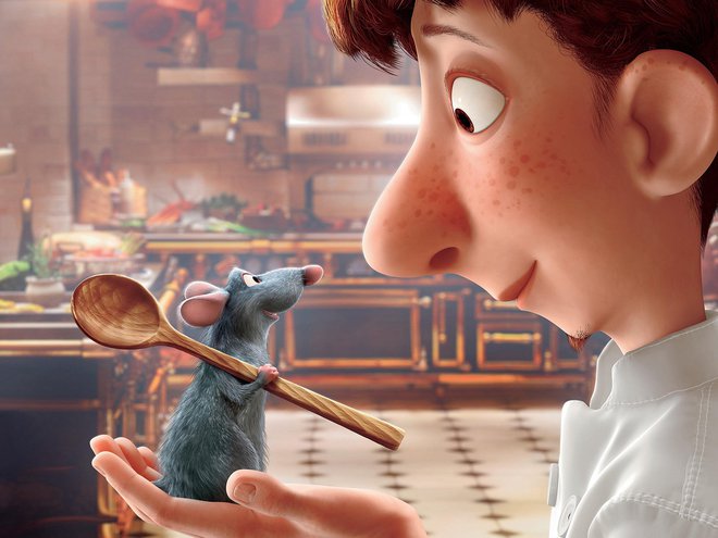 Oznako univerzalno je izgubil tudi animirani film Ratatouille, in sicer zaradi prizorov »komičnega nasilja« in »blagega grdega govorjenja«. FOTO: Pixar