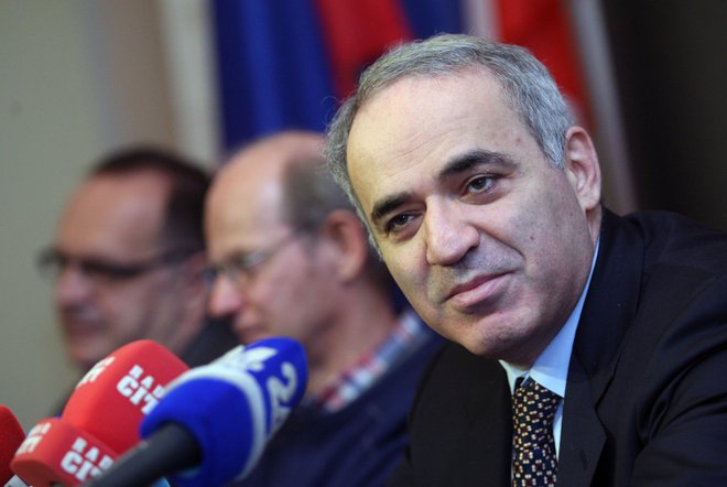 Gari Kasparov. FOTO: Tadej Regent 