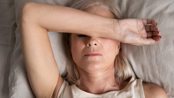 Menopavza je velikokrat vzrok za motnje spanja. FOTO: Fizkes Getty Images/istockphoto