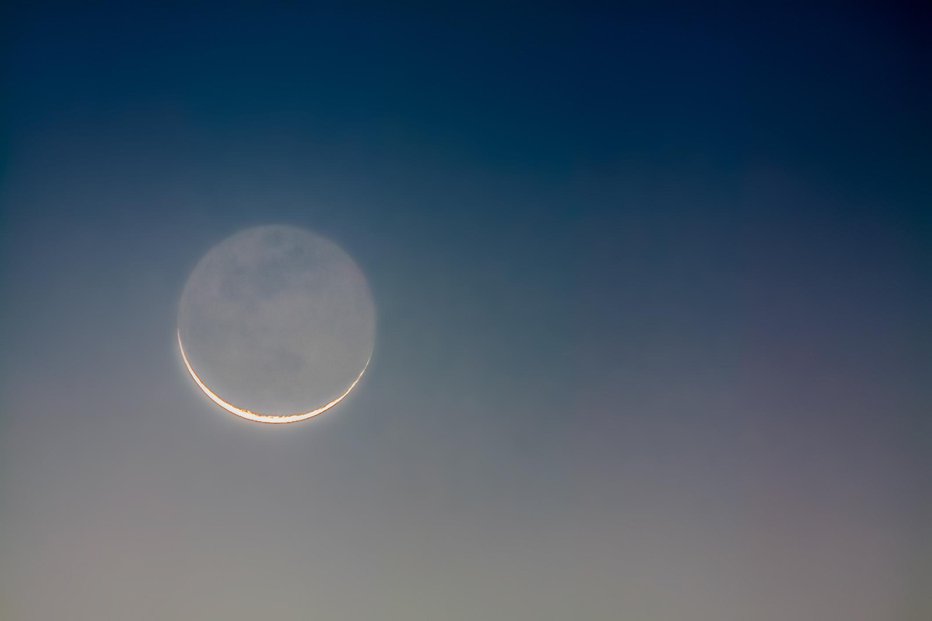 Fotografija: Marčevska mlada luna prinaša tudi obilje ustvarjalne energije. FOTO: EvergreenPlanet, Getty Images