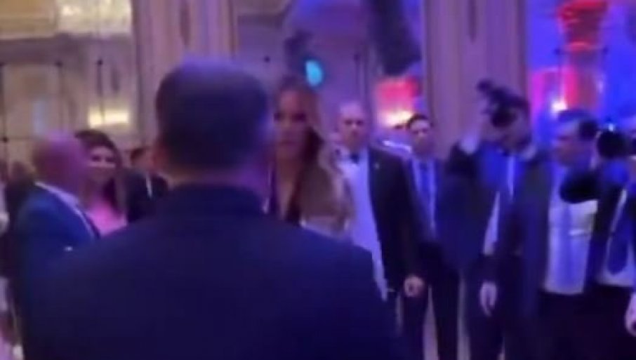 Fotografija: Viktor Orban je presenetil Melanio Trump. FOTO: Zaslonski Posnetek