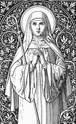 Sveta Matilda, zavetnica vdov, vnovič poročenih, številnih družin FOTO: Wikimedia Commons/javna domena