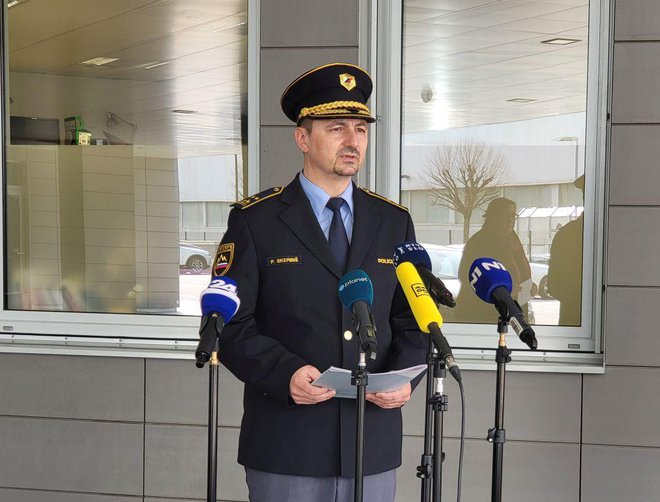 Peter Skerbiš, vodja Sektorja mejne policije na Generalni policijski upravi FOTO: GPU