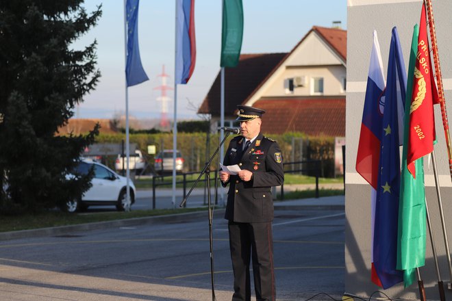 Borut Arh, predsednik PGD Leskovec pri Krškem FOTO: Tanja Jakše Gazvoda