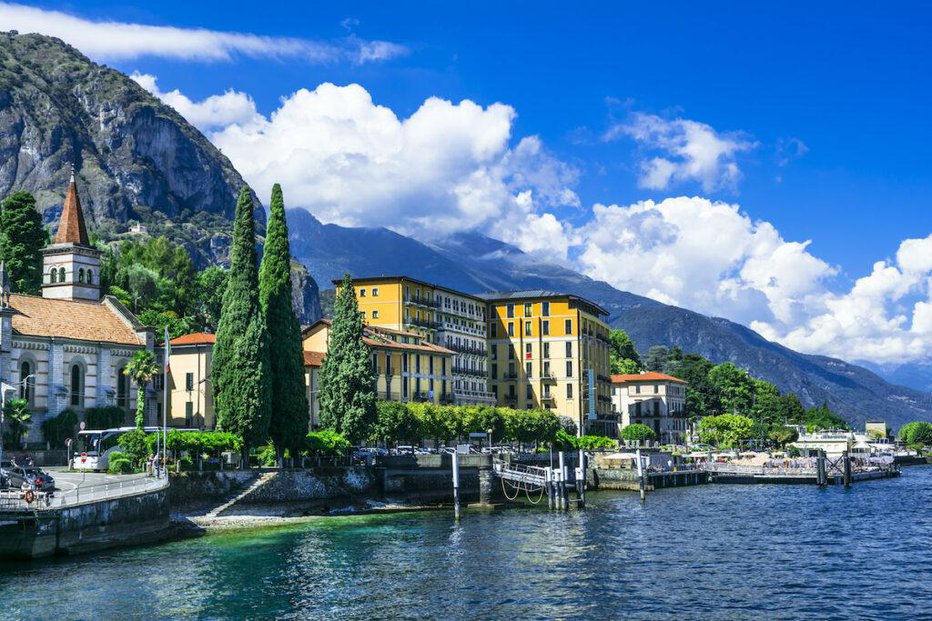 Fotografija: Slikovita pokrajina ob jezeru Como. Foto: Shutterstock 