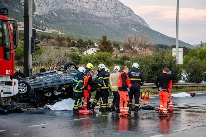 Motorist in voznica sta bila mrtva na kraju nesreče. FOTO: Zvonimir Barisin/pixsell Pixsell