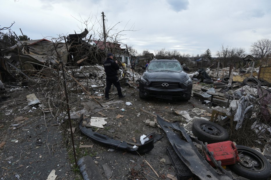 Fotografija: Ruski napad v regiji Dnipropetrovsk. FOTO: Stringer Reuters