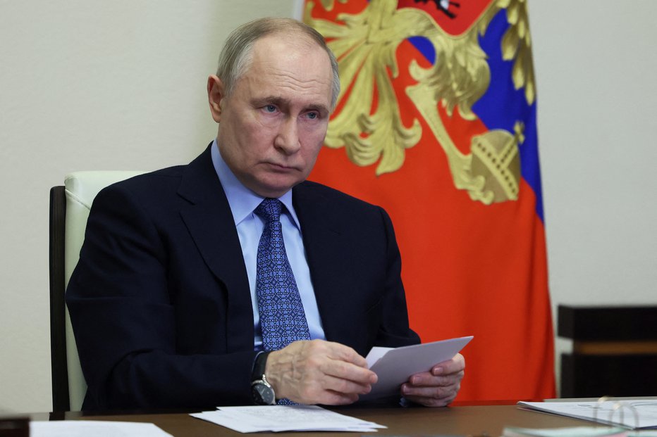 Fotografija: Vladimir Putin  FOTO: Mikhail Metzel Via Reuters