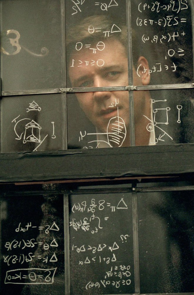 Kot genialni matematik John Nash v filmu Čudoviti um si je zaslužil bafto, nagrado SAG in zlati globus. FOTO: Profimedia