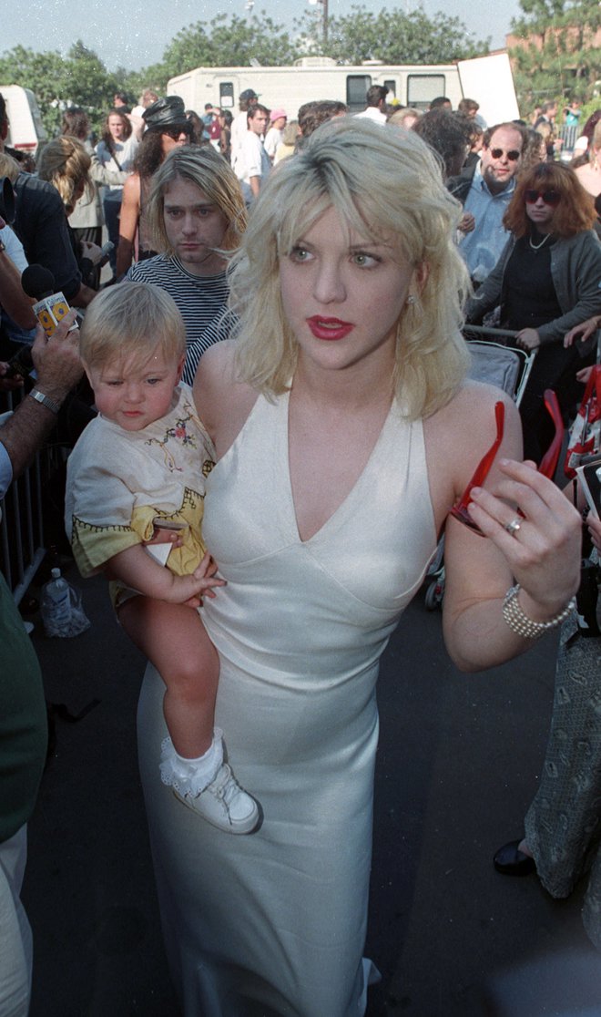 Courtney Love mu je rodila hčer Frances Bean. FOTO: Fred Prouser/Reuters