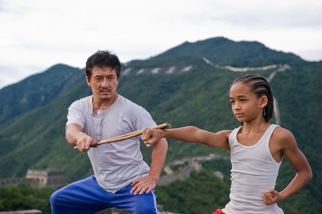V novi različici Karate Kida je imel bolj dramsko vlogo. FOTO: Profimedia